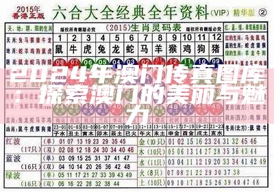 2024年澳门传真图库：探索澳门的美丽与魅力