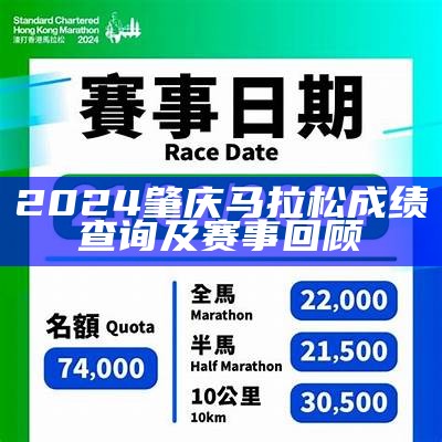 2024肇庆马拉松成绩查询及赛事回顾