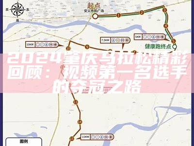 2024肇庆马拉松精彩回顾：视频第一名选手的夺冠之路